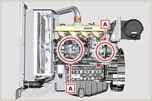 Oil leak check